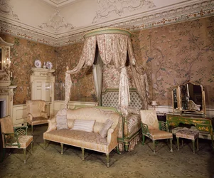 Nostell Priory, das Staats-Schlafzimmer, 1771
